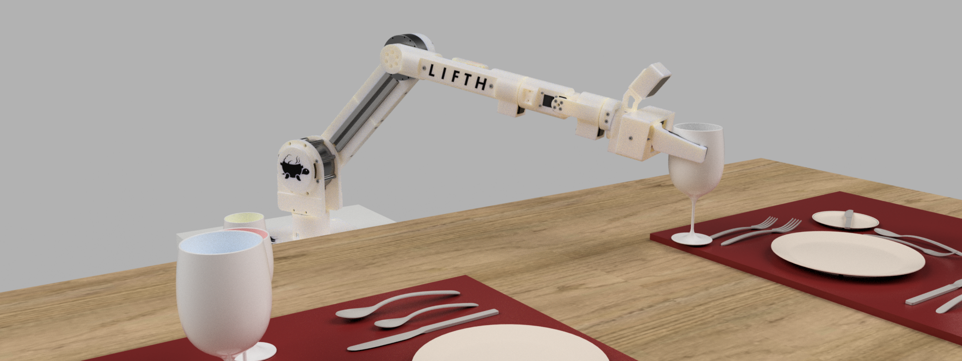 Dish-clearing support concept render